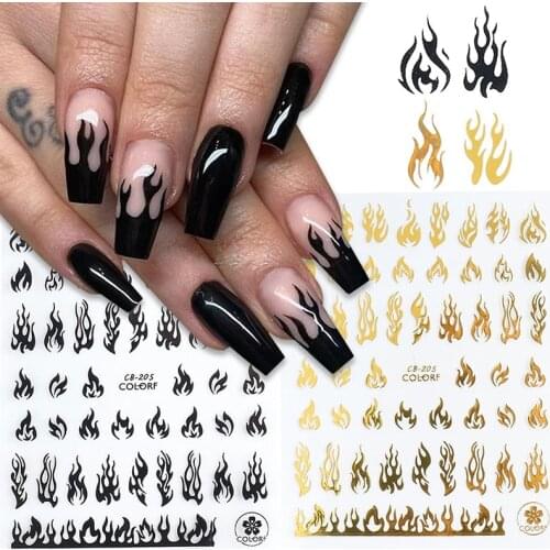 Nail Art Stickers Diy Fingernail Decorations Nail Supplies Manicure Decorations For Women Girls Nail Art Stickers Wh998