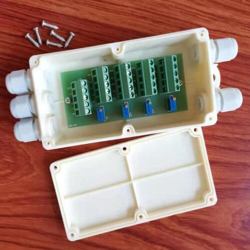 Small Loadometer Terminal Box Electronic Weighing Wire Box four-into-one sensor Junction Box