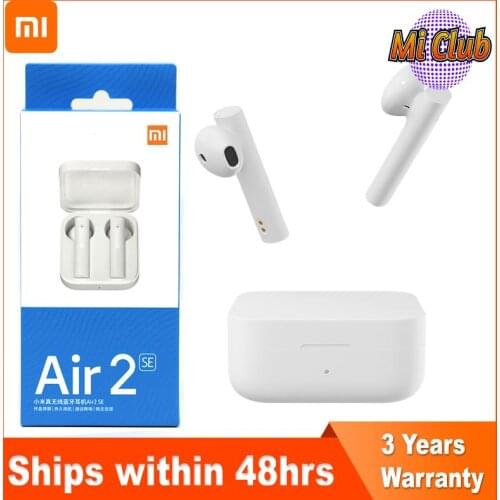 New Xiaomi Air 2 SE TWS Sport Wireless Bluetooth Earphone Air 2 SE Bass Earbuds AirDots pro 2 SE 20 Hours Battery Touch Control