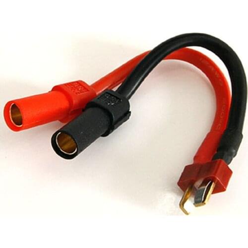 T Plug to XT150 Convert Male T Plug to Female XT150 for Helicopter Battery Connect Wire Cable Adapter