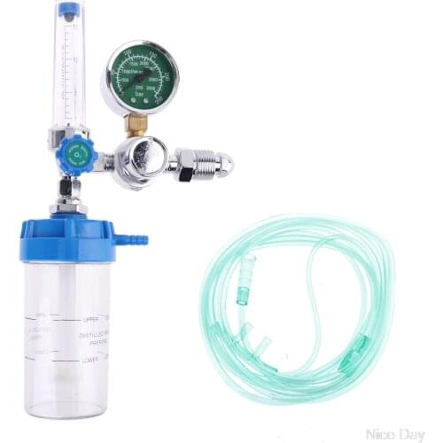 YQ-01/YQ-02 CGA540 G5/8 Oxygen Pressure Regulator O2 Pressure Reducer Gauge Meter Flow Gauge Gas Regulator M28 20 Dropship