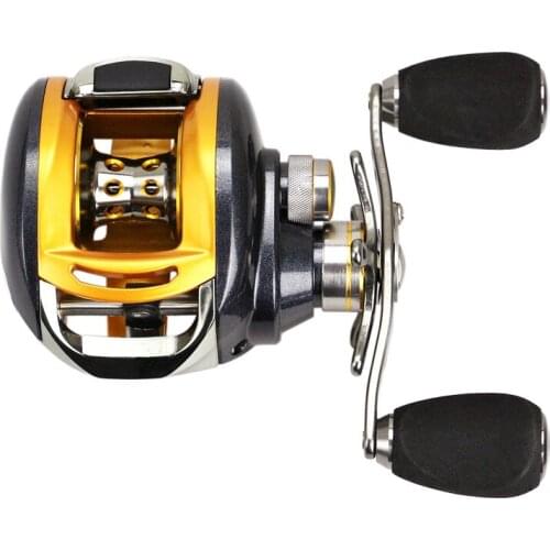 Baitcaster Fishing Reels Left/Right Hand Baitcasting Reels 6.2:1 Gear Low Profile Baitcast Bait Casting Fishing Reels 12+1BB