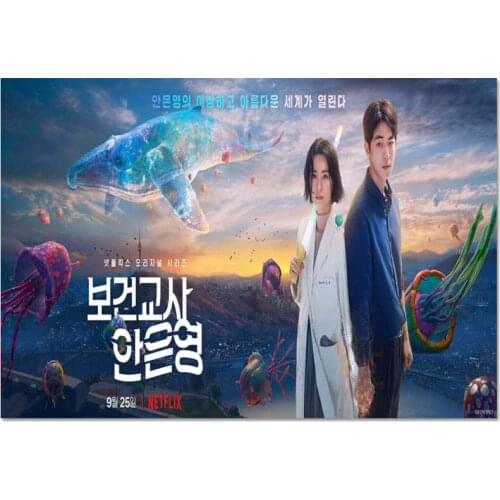 The School Nurse Files Poster Cloth Silk Poster Home Decoration Wall Art Fabric Poster Print 40X60cm.50X75cm,60X90cm