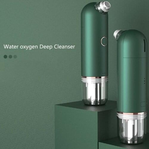 Y1UF Ultrasonic Facial Cleanser Electric Pore Cleaner Face Deep Cleansing Blackhead Extractor 3 Adjustable Level Rechargeable