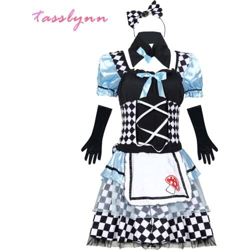 Japanese Halloween Costume Alice Mary Game Costume Vampire Dreamland Maid Uniform European Clothing