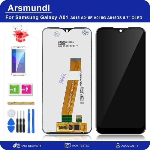 5.7" For Samsung Galaxy A01 A015 A015F A015G A015DS LCD Display Touch Screen Digitizer Assembly Replacement Parts