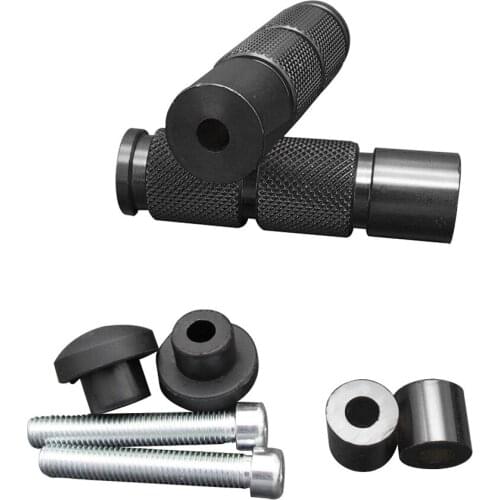 2pcs Motorcycle Footrests Universal CNC Aluminum ATV Footrests Foot Pegs Pedals Motorcycle Modification Parts