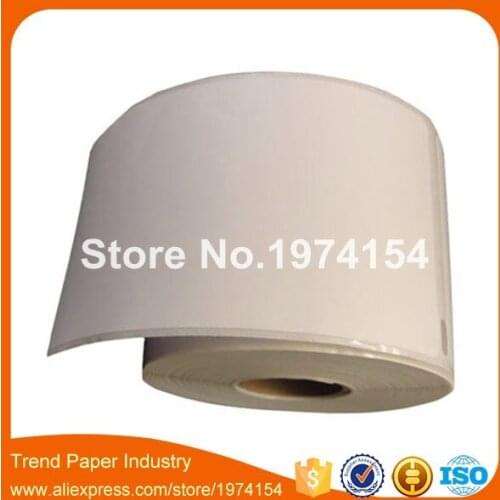 50 Rolls Dymo Compatible 30256 White Label 300Pcs/Roll Compatible for LabelWriter 450Turbo Printer SLP 440 450