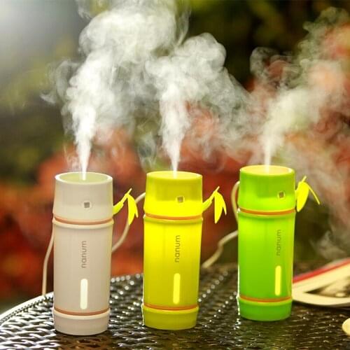Car Humidifier Air Purifier DC 5V Mini Portable Car Steam Aroma Aromatherapy Essential Oil Diffuser Mist Maker Mini Fogger