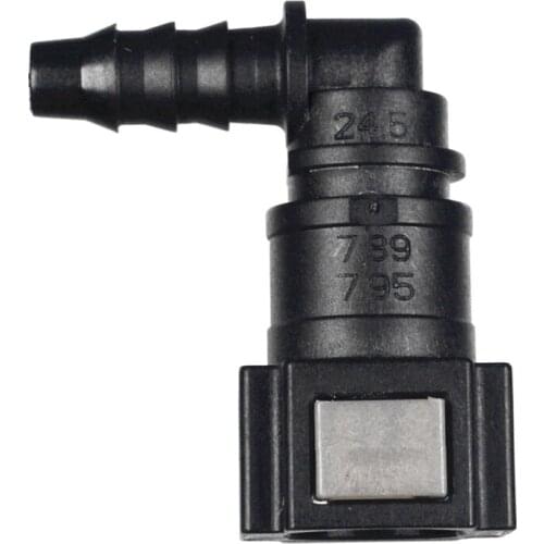 Fuel hose quick connector for fuel delivery system or fuel hose assembly or garden hose connector