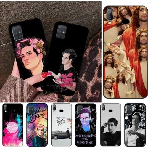CUTEWANAN Brendon Urie Panic at the Disco Phone Case For Samsung Galaxy A01 A11 A31 A81 A10 A20 A30 A40 A50 A70 A80 A71 A91 A51
