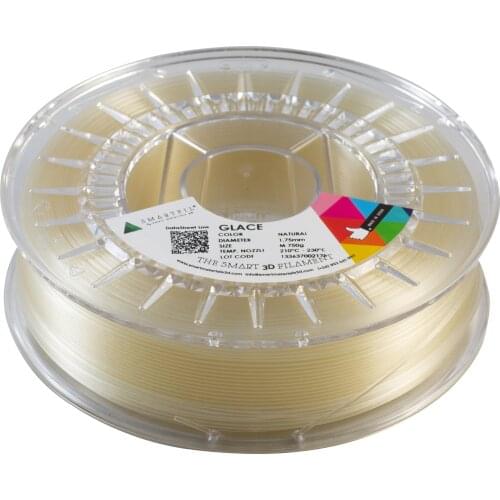 SMARTFIL GLACE, 1.75mm, NATURAL, 750g Smart Materials 3D printing filament