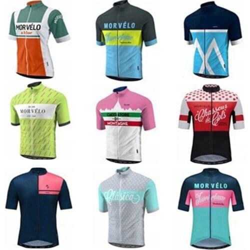 Maillot Ropa Ciclismo 2019 Men Morvelo Pro Team Cycling Jersey MTB bicycle Shirt Bike Clothes Short Sleeve Wear mujer Sportwear