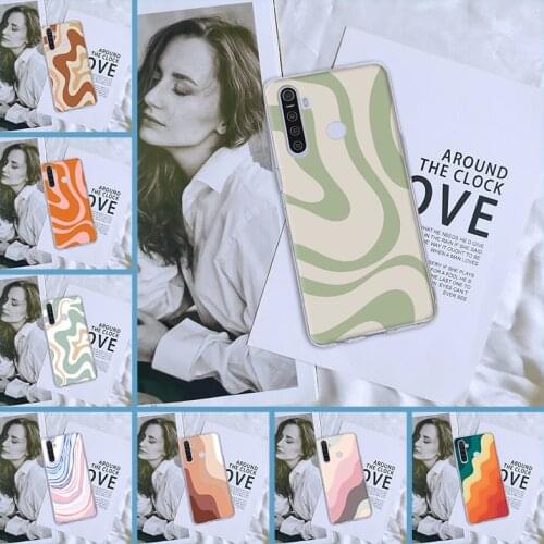 Aesthetic Art Painting Fashion Soft Silicone Transparent For Oppo Realme 5 6 X50 X2 Pro C3 X3 Xt C11 6i X Phone Case Back Cover