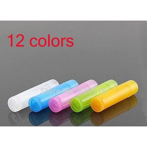 2020 new 20pcs/lot diy Lipstick cool liptube 10 colors balm tube Empty liptubes Containers lip Tubes balm tubes