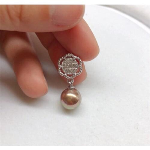 New Arrival Pendant Base Mount Finding Settings Jewelry Parts Fitting Accessories for Pearls Corals Jade Beads Crystal Stones