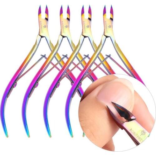 BORN PRETTY Nail Cuticle Scissor Dead Skin Remover Edge Cuticle Nipper Clipper Nail Art Tool Pedicure Manicuring Nail Cutter