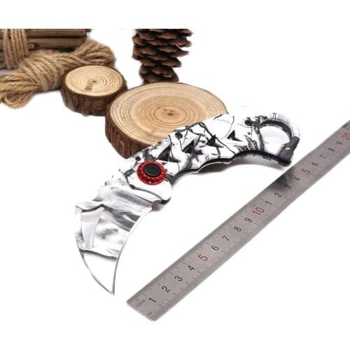 CS GO Hunting Karambit Knife Folding Pocket Survival Tactical Knife Camping Claw Knives Outdoor Multi EDC Tools