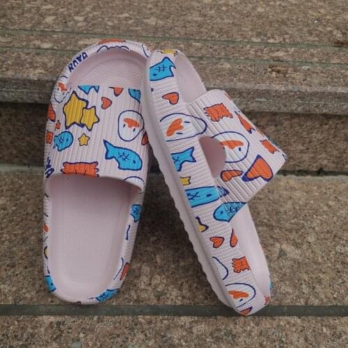 Super Soft Home Slippers Anti-slip Thick Sole for Bathroom Shower Women Men Zapatillas De Hombre