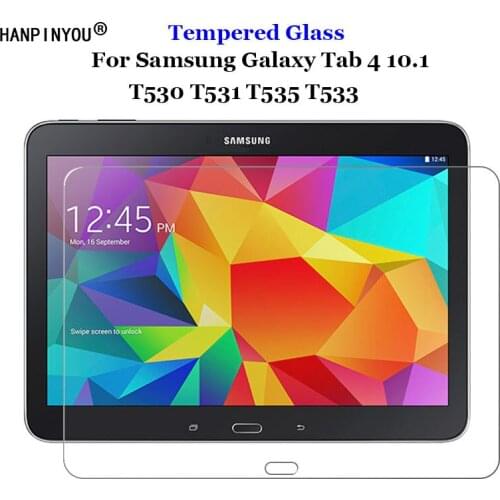 For Samsung Galaxy Tab 4 10.1 T530 T531 T535 T533 Tempered Glass 9H 2.5D Premium Screen Protector Film
