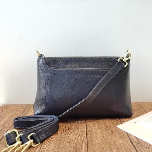 BBag Genuine leather Womens messenger bag First layer of cowhide small fashion crossbody bag