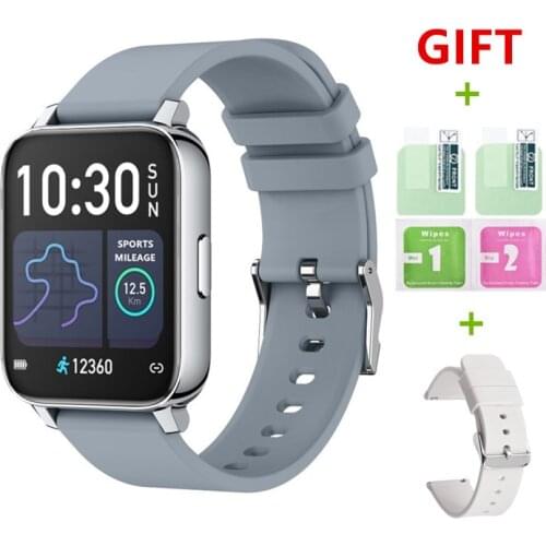 P36 1.69 inch Smart Watch Full Touch Waterproof Fitness Sport Watch Heart Rate Tracker Call/Message Reminder 2021 New Smartwatch