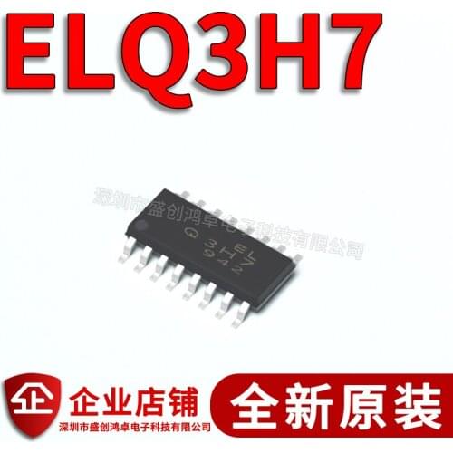 100% New&original ELQ3H7 SOP-16 Q3H7 In Stock (5pcs/lot)