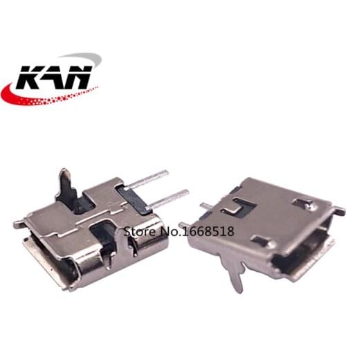 20pcs MICRO USB 2P female plug Mike 2PIN V8 Android phone plug two-pin charging port 2-pin Mini Micro USB Connector Jack,MC-001