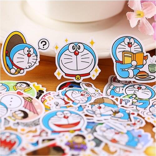 39pcs Creative kawaii Self-made doraemon Stickers/ beautiful stickers /decorative sticker /DIY craft photo albums