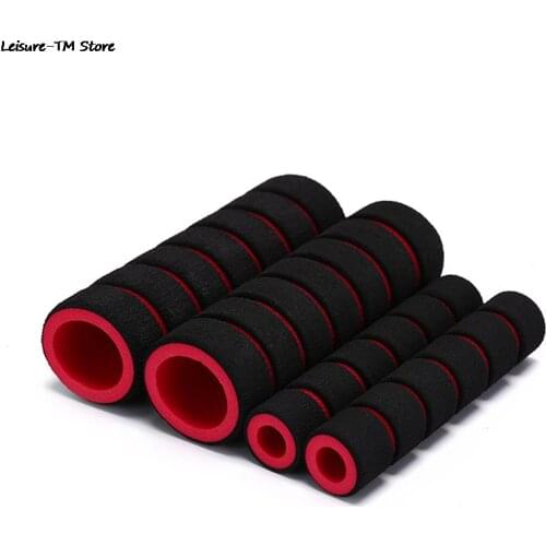 4Pcs/set New Bike Racing Bicycle Motorcycle Handle Bar Foam Sponge Grip Cover Non-slip Soft Handlebar Bike Bar wholesale