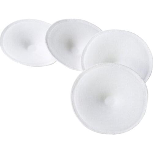 4PCS Washable Breast Pads Anti-overflow Maternity Nursing Pad Baby Breastfeeding 090A