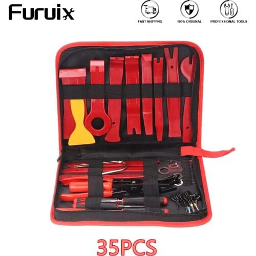 35PCS Car Disassembly Interior Kit Audio Removal Trim Panel Dashboard Car DVD Player Auto Hand Tool