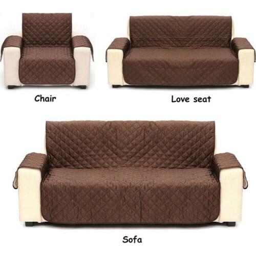 Couch Covers for Sofas Quilted Sofa Cover Armchairs Chair Settee Pet Kid Living Room Bedroom Protector Slipcover Home Furniture