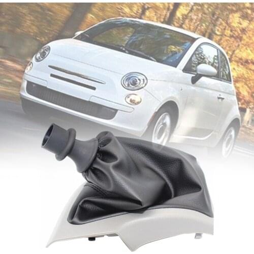 Car Shift Gear Knob Gaitor Boot Cover for Peugeot Fiat