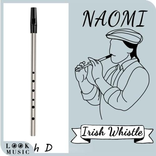 D Key Tin Whistle 6 Hole Penny Whistle Ireland Mini Wind Musical Instrument Irish Whistles
