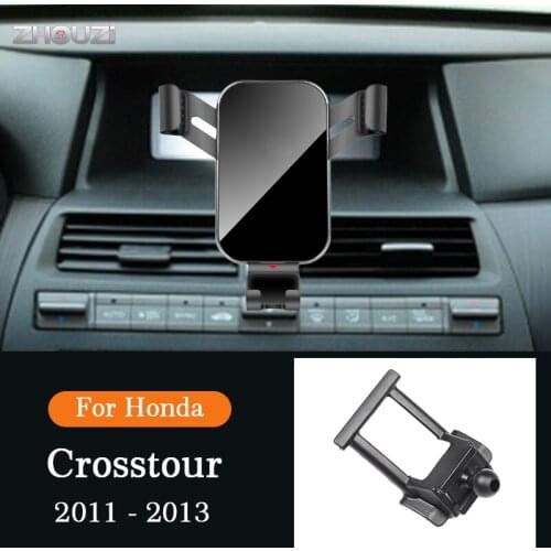Car Mobile Phone Holder Special Air Vent Mounts GPS Stand Gravity Navigation Bracket For Honda Crosstour 2011-2013 Accessories