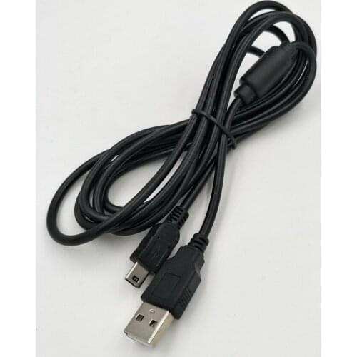 By dhl or fedex 500pcs USB Charging cable for PS3 Wireless Controller Length 1.8m Charger Adapter Cable For PS3