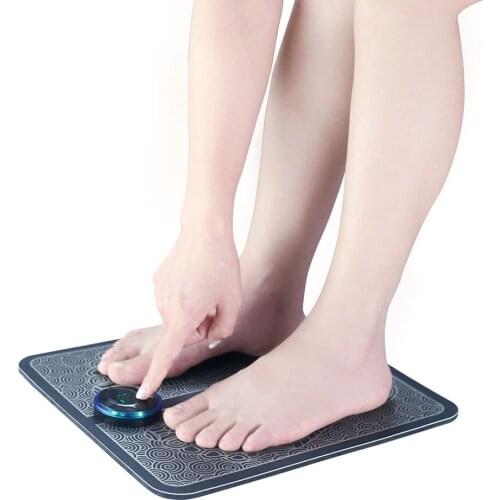 EMS Foot Massager Pad Electric Foot Stimulator Massager Foot Massage Cushion