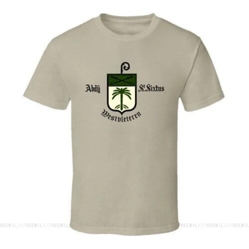 Westvleteren 12 Belgium Beer Imported Lager T-Shirt Cotton Customize O Neck Tee Shirt