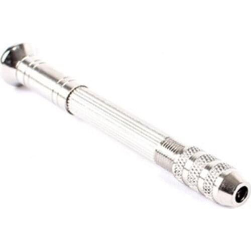 Micro Aluminum Hand Drill With Keyless Chuck Drills Rotary Tools Wood Drilling High Precision Hand Drill