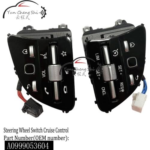 A0999053604 Multifunction Steering Wheel Button Switch For Mercedes-Benz