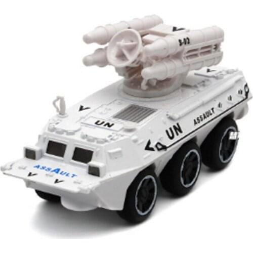 Alloy Tank Military Simulation Armored Carrier Alloy Vehicle Model With Cool Light & Sound Children Toy Model Christmas Gifts