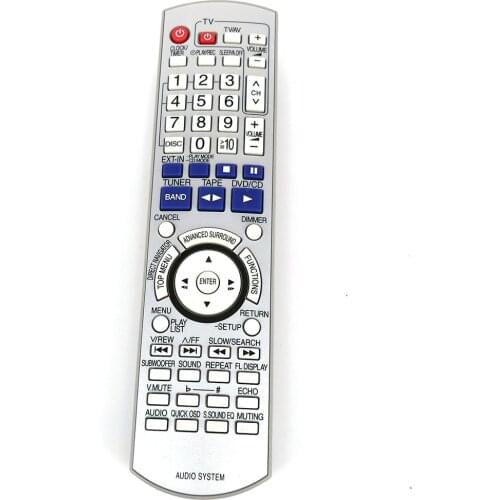 New Original N2QAYB000165 Remote Control For Panasonic AV Audio SYSTEM DVD Fernbedienung