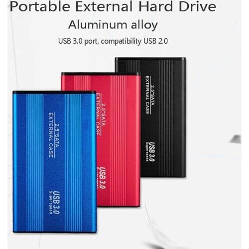 Portable 2TB USB 3.0 2.5" External Hard Drive Disk Ultra Slim For PC Laptop