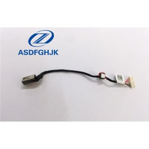 DC Power Jack Harness With Cable For Dell Inspiron 15-5558 KD4T9 0KD4T9 cn-0KD4T9 Cable Assemblies Power Cords 100% test ok