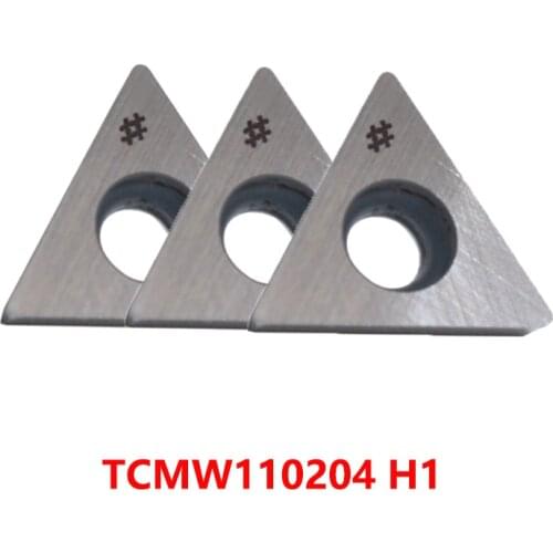 TCMW110204 H1 Lathe Cutter Turning Tool TCMW 110204 TCMW1102 CNC Carbide Cutting Inserts 10pcs Original Insert