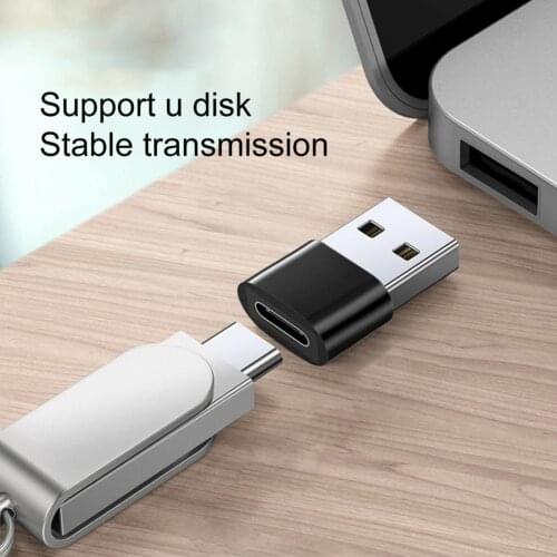 USB 3.0 Type-C OTG data adapter USB C revolution C OTG charger adapter, suitable for iPhone 12 Macbook Samsung S9 S10 Huawei