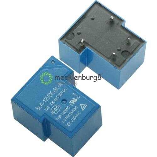 1PCS NEW SLA-12VDC-SL-A DC 12V Coil Voltage SPDT 4 Pin PCB Type General Power Relay