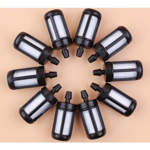 10Pcs/lot Gasoline Fuel Filter For STIHL 026 029 034 036 038 MS260 MS290 MS310 MS340 MS360 Chainsaw Parts (Small Head)