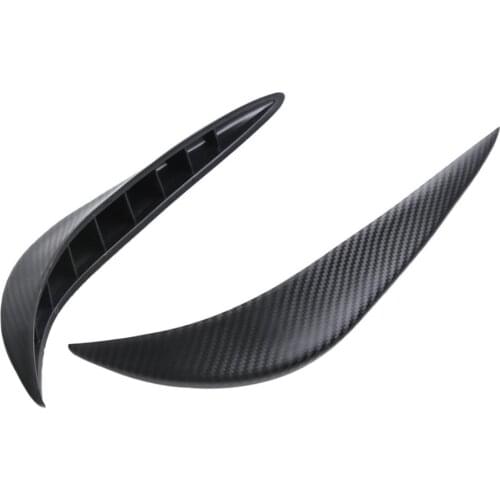 2 Pieces Car SUV Side Door Edge Protector Strips Anti Scratch Guard Black